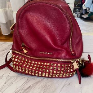 Michael Kors studded back pack